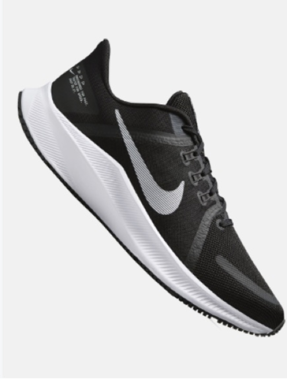 NIKE Quest 4 Women ‘Black White' running shoes | 7